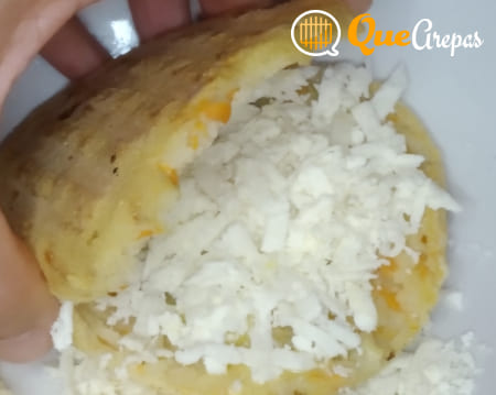 Arepa de Zanahoria - QuéArepas