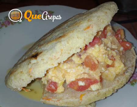 Arepas con Perico - QuéArepas