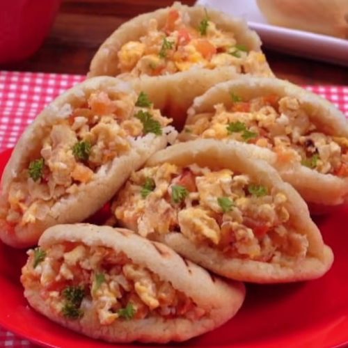 Arepa Catira 【 Chicken and Cheese 】Rich and Easy