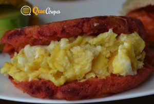 Arepa de Remolacha y Zanahoria - quearepas.com