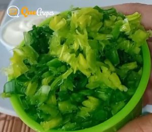 Ajoporro picado - quearepas.com
