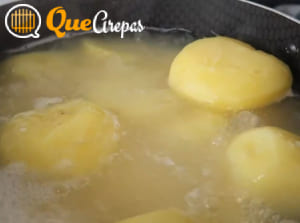 Ready boiled potatoes - quearepas.com