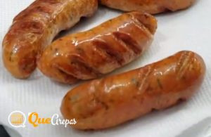 Chorizos listos - bandeja paisa - quearepas.com