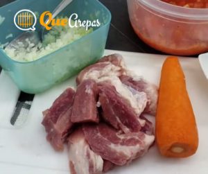 Ingredients for beans - quearepas