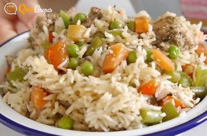 Arroz con pollo venezolano - quearepas.com