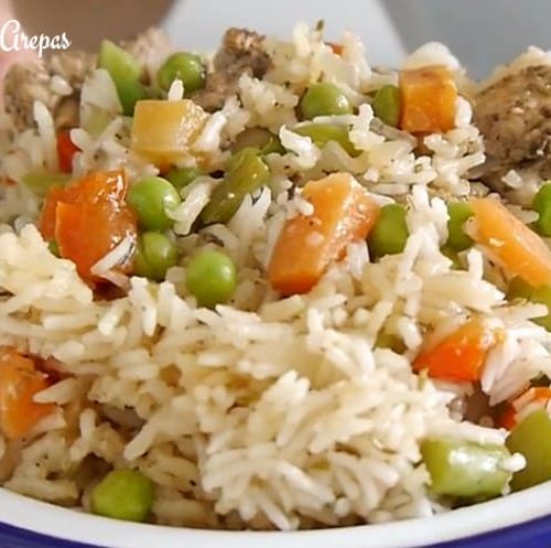 Arroz con pollo venezolano - quearepas.com