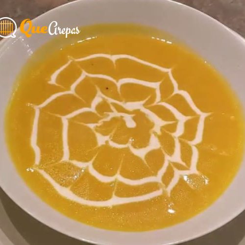 Cream of pumpkin cream - quearepas.com