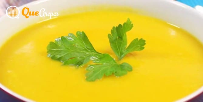 Cream of pumpkin cream - quearepas.com