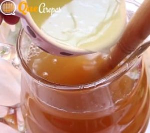 Combine the lemon juice with the dissolved papelón - quearepas.com