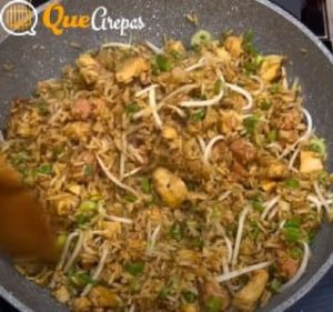 Venezuelan Chinese Rice ready to serve - quearepas.com