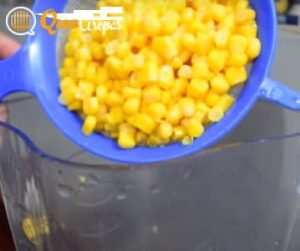 Baby corn in a blender - quearepas.com